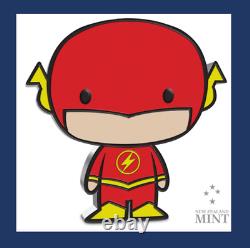 2020 Niue Ligue de Justice Chibi Pièce & 60e Anniversaire The Flash DC JLA