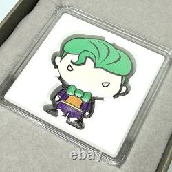 2020 Niue Nouvelle-Zélande LA JOKER DC Comics Pièce Chibi 1 oz 0,999 Argent Fin