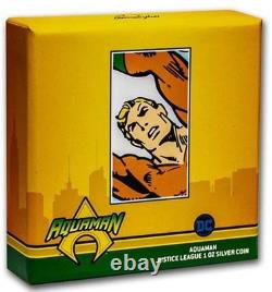 2020 S$2 Niue Justice League 60e anniversaire Aquaman FR NGC PF70 UC boîte COA OGP