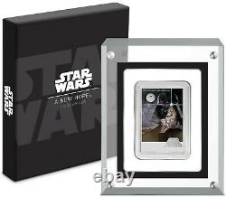 2020 Star Wars A New Hope Poster 1 Oz Pure Silver Coin Nz Mint Nue