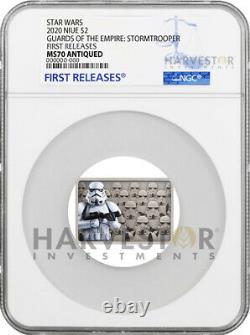 2020 Star Wars Guards Of The Empire Stormtrooper Ngc Ms70 Premières Sorties