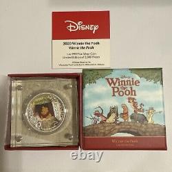 2020 Winnie l'Ourson Niue 1 Oz Argent Monnaie de Nouvelle-Zélande #487