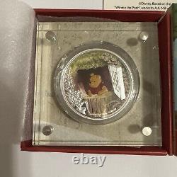 2020 Winnie l'Ourson Niue 1 Oz Argent Monnaie de Nouvelle-Zélande #487