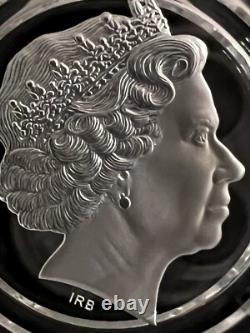 2021 1 oz. 999 ARGENT PUR MONNAIE COLORISÉE PROOF. DC JUSTICE LEAGUE. SWAMP THING