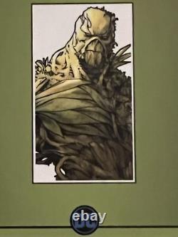 2021 1 oz. 999 ARGENT PUR MONNAIE COLORISÉE PROOF. DC JUSTICE LEAGUE. SWAMP THING