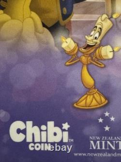 2021 1 oz. 999 ARGENT PUR PIECE DE NIUE. Princesse Disney. BELLE. Avec OGP et COA.