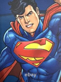 2021. 1 oz. 999 ARGENT PUR PIECE NIUE. OGP+COA. SUPERMAN VOLANT. SEULEMENT 2000 FRAPPÉES