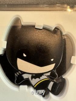 2021 1oz. 999 ARGENT FIN. MONNAIE DE NIUE. BATMAN VOLANT. Avec OGP et COA