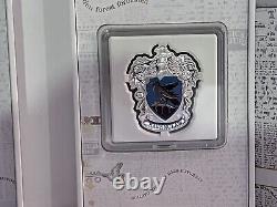 2021 1oz. 999 Fine Silver Colorised Proof Coin. Réclamation De La Potterre Harry-raven