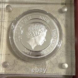 2021 Disney Winnie l'Ourson Pooh et ses amis Niue 1 oz Argent Monnaie de Nouvelle-Zélande 305