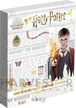 2021 Harry Potter Et Le Demi-sang Prince Poster Pièce 1 Oz. Pièce D'argent
