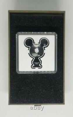 2021 Mickey Mouse Chibi 1oz Argent #923/2000 Monnaie Néo-zélandaise
