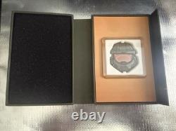 2021 Monnaie de Nouvelle-Zélande Édition limitée Halo Master Chief Casque en argent 1 oz 056WEI