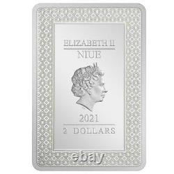 2021 Niue $2 Cartes De Tarot La Magicienne 1oz Pièce D'argent? Vendu À Mint