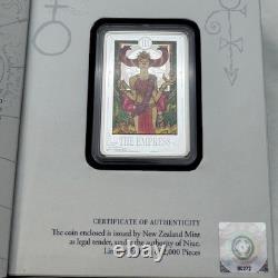 2021 Niue Tarot ? L'Impératrice ? Pièce en argent de 1 oz ? #272/2000 ? Monnaie de Nouvelle-Zélande