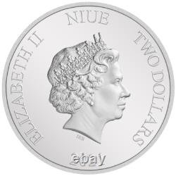 2021 Winnie l'Ourson et Christophe Robin 1 oz Argent Monnaie de Nouvelle-Zélande