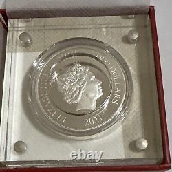 2021 Winnie l'Ourson et Christophe Robin 1 oz Argent Monnaie de Nouvelle-Zélande #858