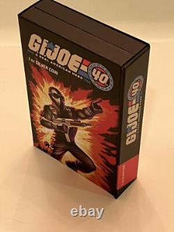 2022 1 oz. 999 ARGENT FIN COLORISÉ PREUVE. G. I. JOE. 40e