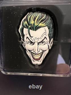 2022 1 oz ARGENT PUR. VISAGES DE GOTHAM - LE JOKER