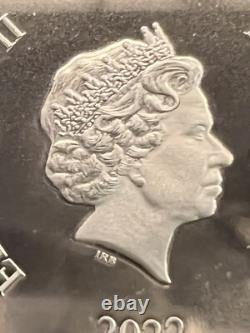 2022 1 oz ARGENT PUR. VISAGES DE GOTHAM - LE JOKER