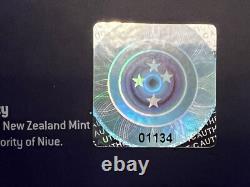 2022 1 oz ARGENT PUR. VISAGES DE GOTHAM - LE JOKER