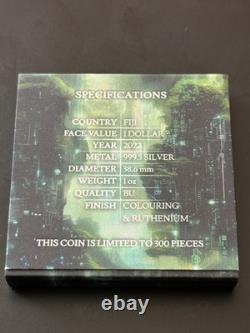 2022 1 oz d’argent 999 One Earth Intelligence artificielle II édition Master Mind