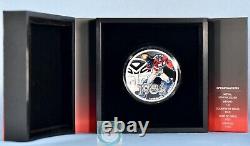 2022 $2 Niue 1oz Pièces d'argent Proof Optimus Prime et Bumblebee Deux pièces