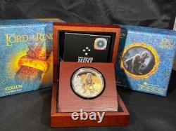 2022 Le Seigneur des Anneaux Gollum 1 oz Pièce d'Argent NIUE expédition gratuite