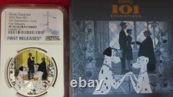 2022 NIUE 2 $ 1 oz Personnages Disney 101 Dalmatiens love NGC PF70 UC