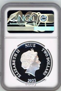 2022 Niue 1 Oz Silver Coin $2 DC Classics The Flash Ngc Pf69 Fr