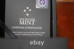 2022 Niue $2 1oz Argent Star War Mandalorian Grogu Cameo Proof Coin Boîte & COA