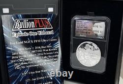 2022 Niue Star Wars AT-ST Walker 2 $ NGCX PF10 UC Auth Ép V Étiquette Découpée Script