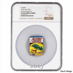 2022 Nuie Argent DC Action Comics #1 2 $ NGC PF 70 ULTRA CAMEO
