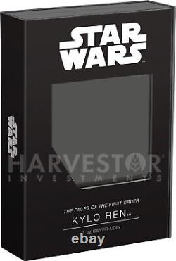 2022 Star Wars Faces Of The First Order Kylo Ren Ngc Pf70 Premières Versions