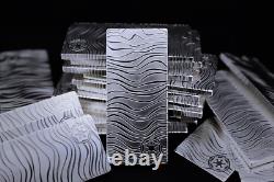 2023-1 Oz Niue Argent Mandalorien Barre de Beskar Pièce par la Monnaie de Nouvelle-Zélande Brillant