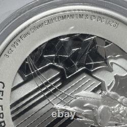 2023 DC Superman 85e Anniversaire Pièce en Argent de 3oz Niue