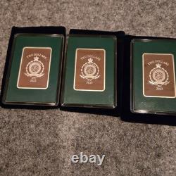 2023 DC Trading Coins Superman 191, Wonder Woman 229, Batman 188