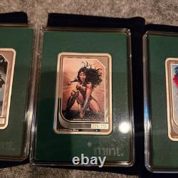 2023 DC Trading Coins Superman 191, Wonder Woman 229, Batman 188