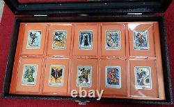 2023 NIUE $2 1 Once ARGENT DC COMICS PIÈCES DE TRADING ORANGE 150 TIRAGE 10 ENSEMBLE DE PIÈCES