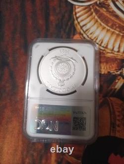 2023 Niue 1 oz 2 $ Star Wars Grogu / Bébé Yoda Ngc Ms70 Ea105