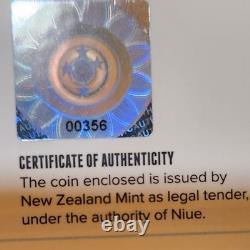 2023 Niue 1 oz. Monnaie en argent Marvel Avengers Au-delà des plus puissants de la Terre Hulk OGP