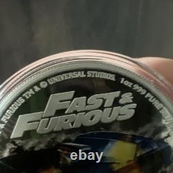 2023 Niue Fast and the Furious Camaro Ioz Pièce en Argent