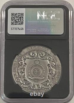 2023 Niue Phoenix Colorisé NGCX État de Monnaie 10 (= MS70) Vieilli 1 Oz Argent