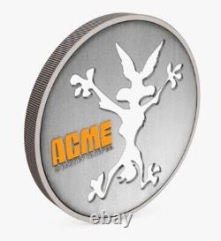 2023 Niue Warner Bros Looney Tunes Wile E. Coyote 1oz Silver Coin New withOGP
Translation: Pièce en argent de 1 once Wile E. Coyote Looney Tunes de Warner Bros de Niue 2023, neuve avec son emballage d'origine.