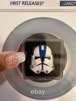 2023 Star Wars NGC PF 70 NIUE 1 Oz Argent $2 GUERRES DES CLONES Ultra Cameo