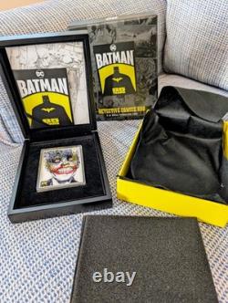 2024 Niue 10 $ Batman Comics Détective DC #880 Joker 5 oz Pièce en Argent #128 / 200