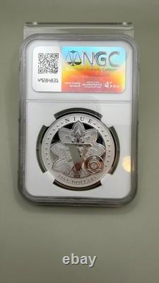 2025 Argent Niue 5 $ Chef Indien Premières Émissions REV PF70 Chefs-d'œuvre Monétaires