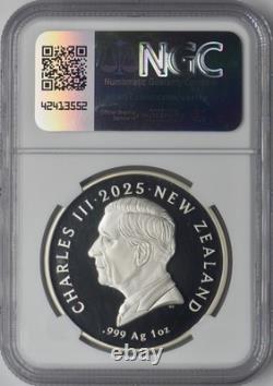 2025 Nouvelle-Zélande 1 oz argent Rowi Kiwi brun NGC PF70UC colorisée ? COINGIANTS