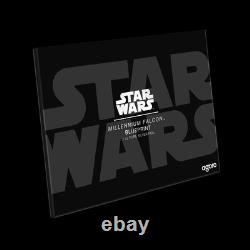 2025 Star Wars - Faucon - Plan en Aluminium de 1oz en Argent