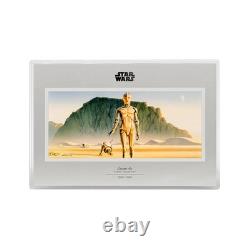 2026 Agoro Niue 1 oz Argent Proof Art Concept Star Wars C-3P et R2-D2